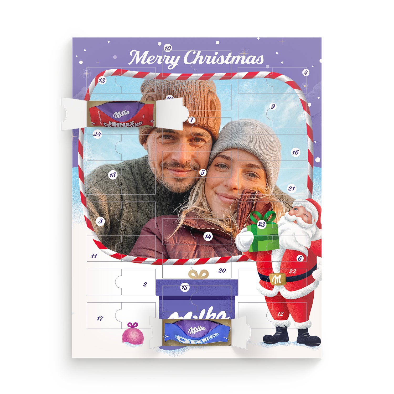 Personoitu Milka Suosikit Joulukalenteri – Milka Design