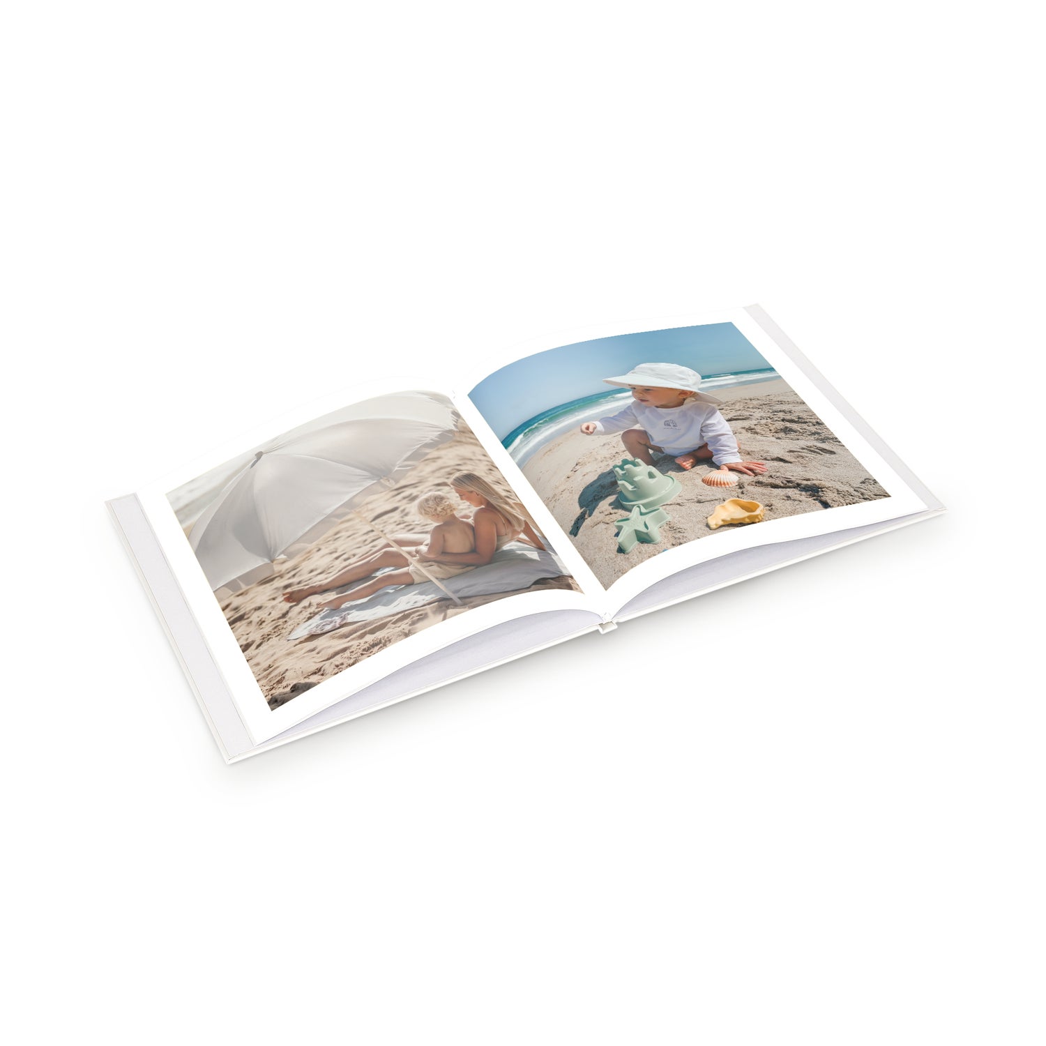 Personoitu valokuva-albumi – 21,5 x 21,5 cm – Kovakantinen – Juhla – alkaen 28 sivua